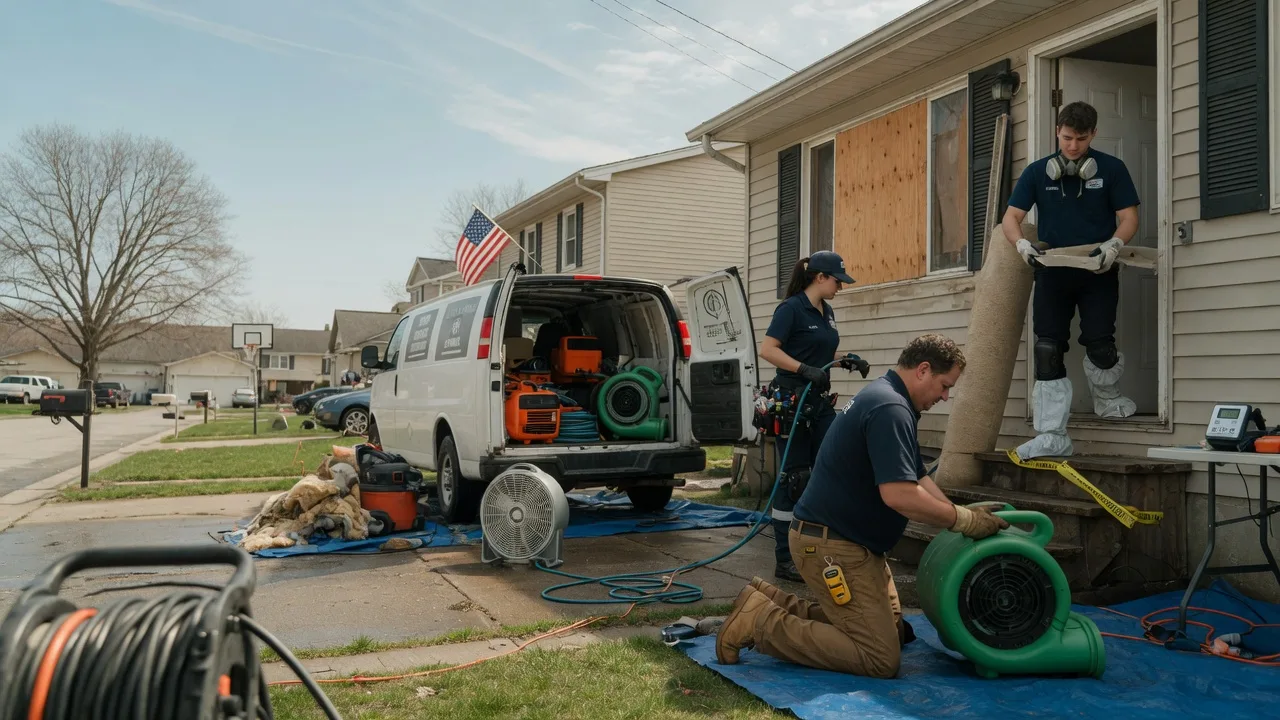 Water Damage Restoration in Preston, OK near me